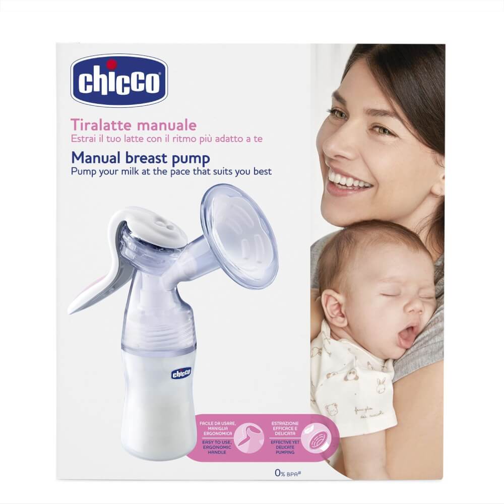 Chicco Manuelle Milchpumpe, Natural Feeling