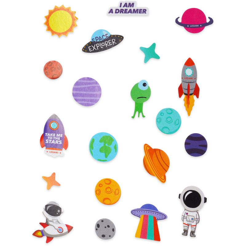 Legami Fahrradsticker Ride With Style, Space