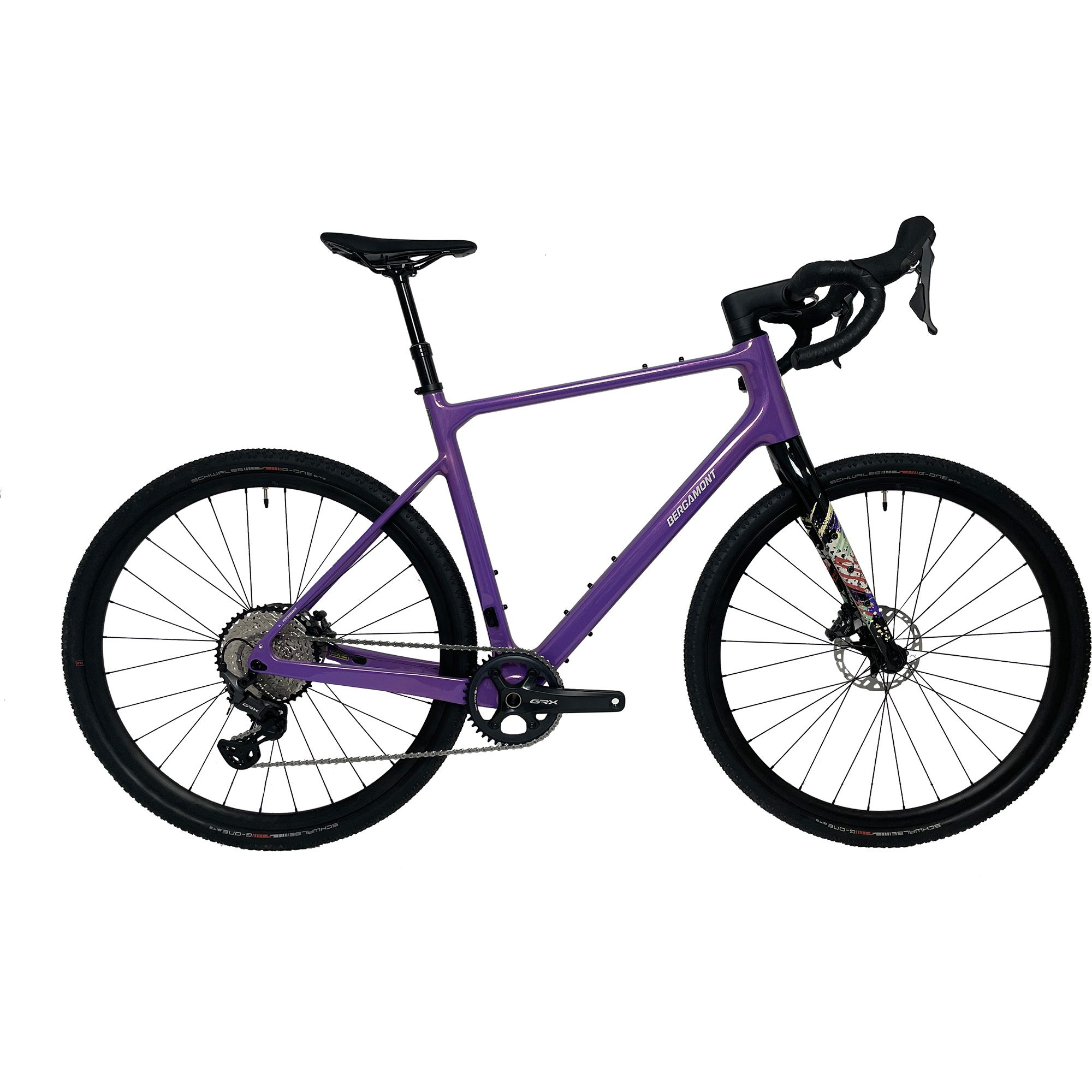Bergamont Grandurance Elite Carbon Gravel Bike purple