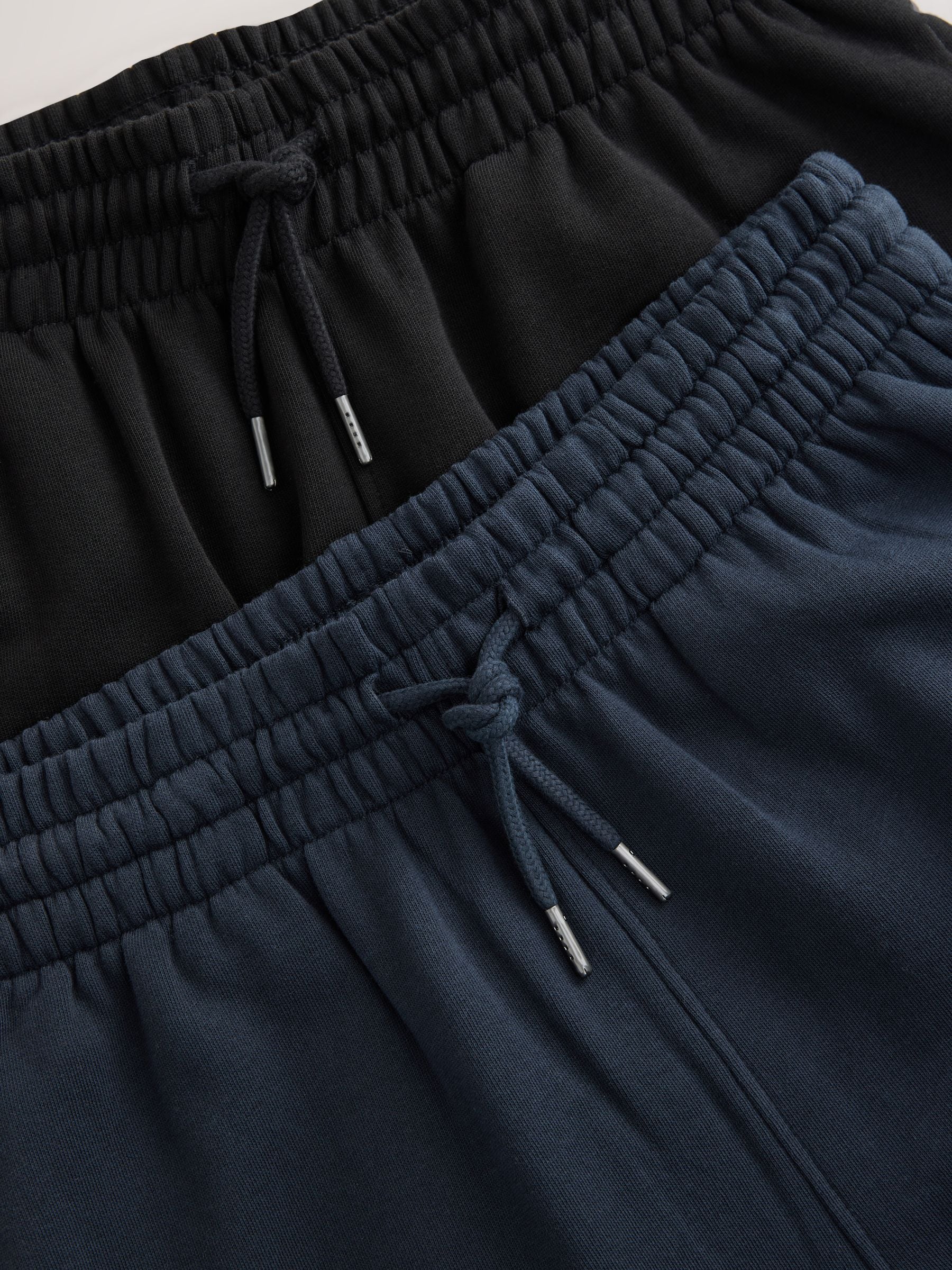 Zwart/marineblauw - Verpakking van 2 - Joggingbroeken