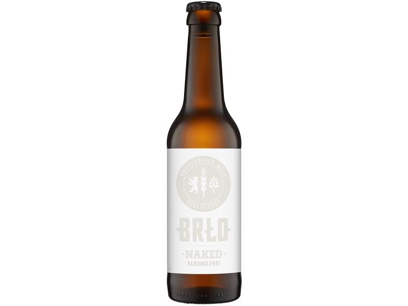 BRLO Bier Naked alkoholfrei 0.33 l Helles Lagerbier ohne Alkohol