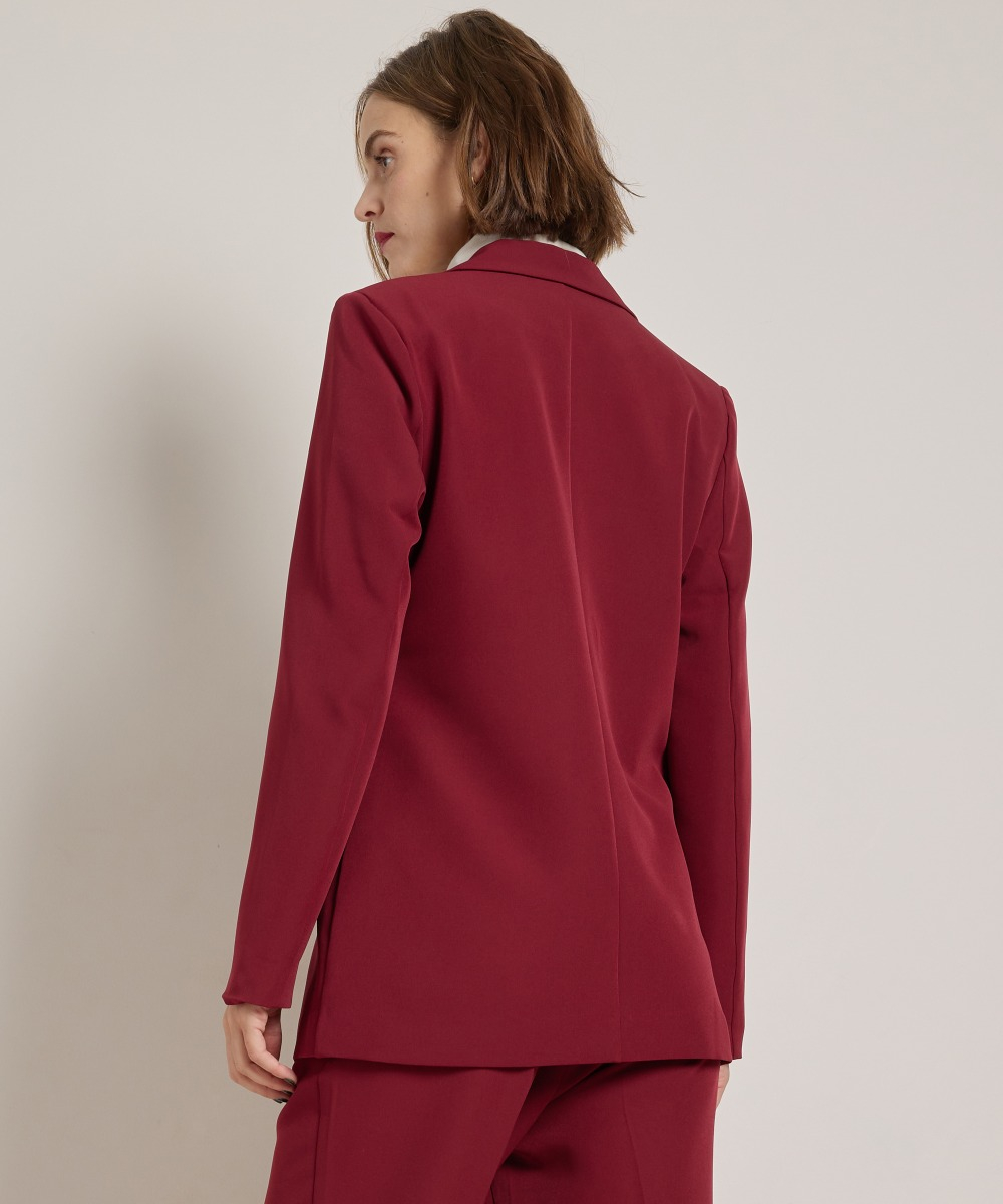 uni blazer panterprint voering