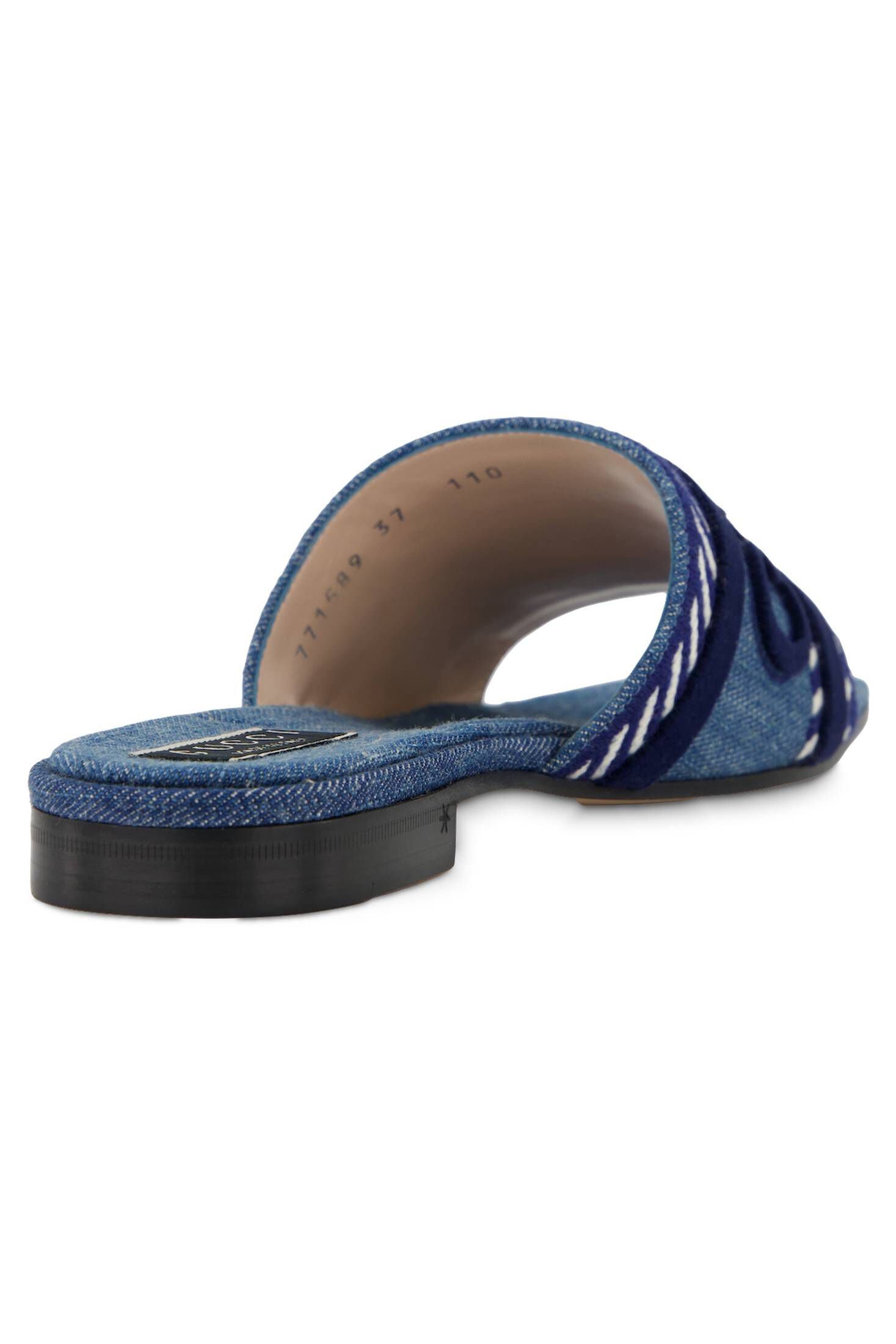 Gucci| Damen Pantoletten JANE SLIDE DENIM W/GUCCI