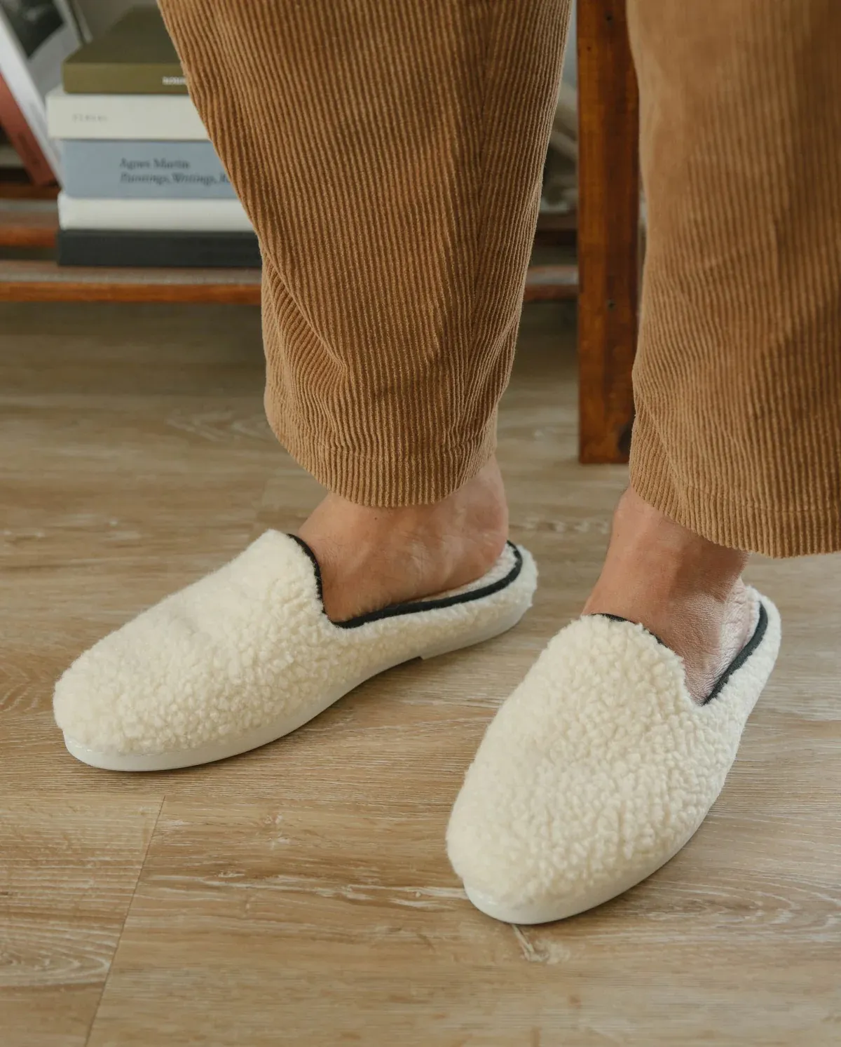 Mule Bouclette de laine Angarde