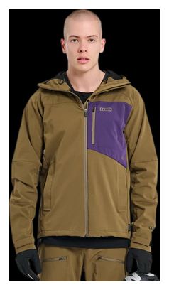 Veste Softshell VTT Shelter 2L Marron