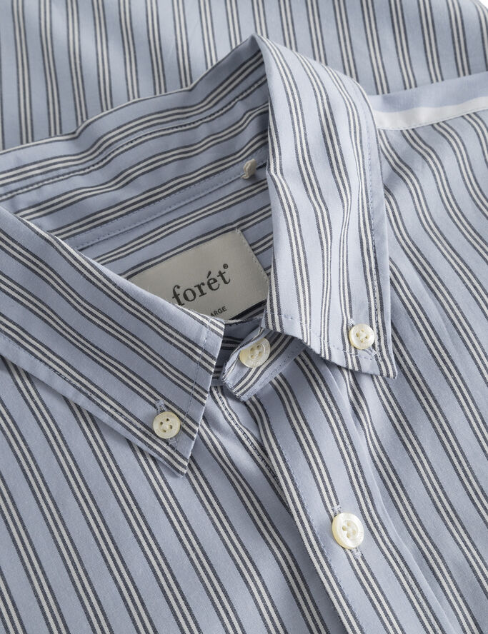 Forét REST SHIRT Light blue/cloud