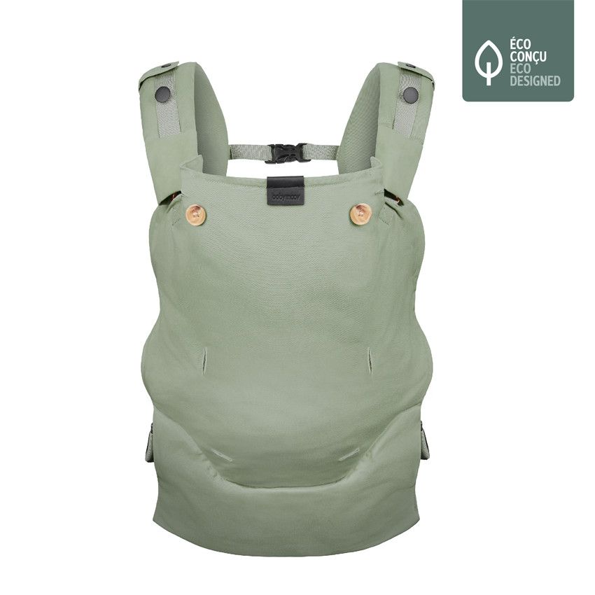 Porte-bébé évolutif Moov Boost - Vert sauge - Ecru