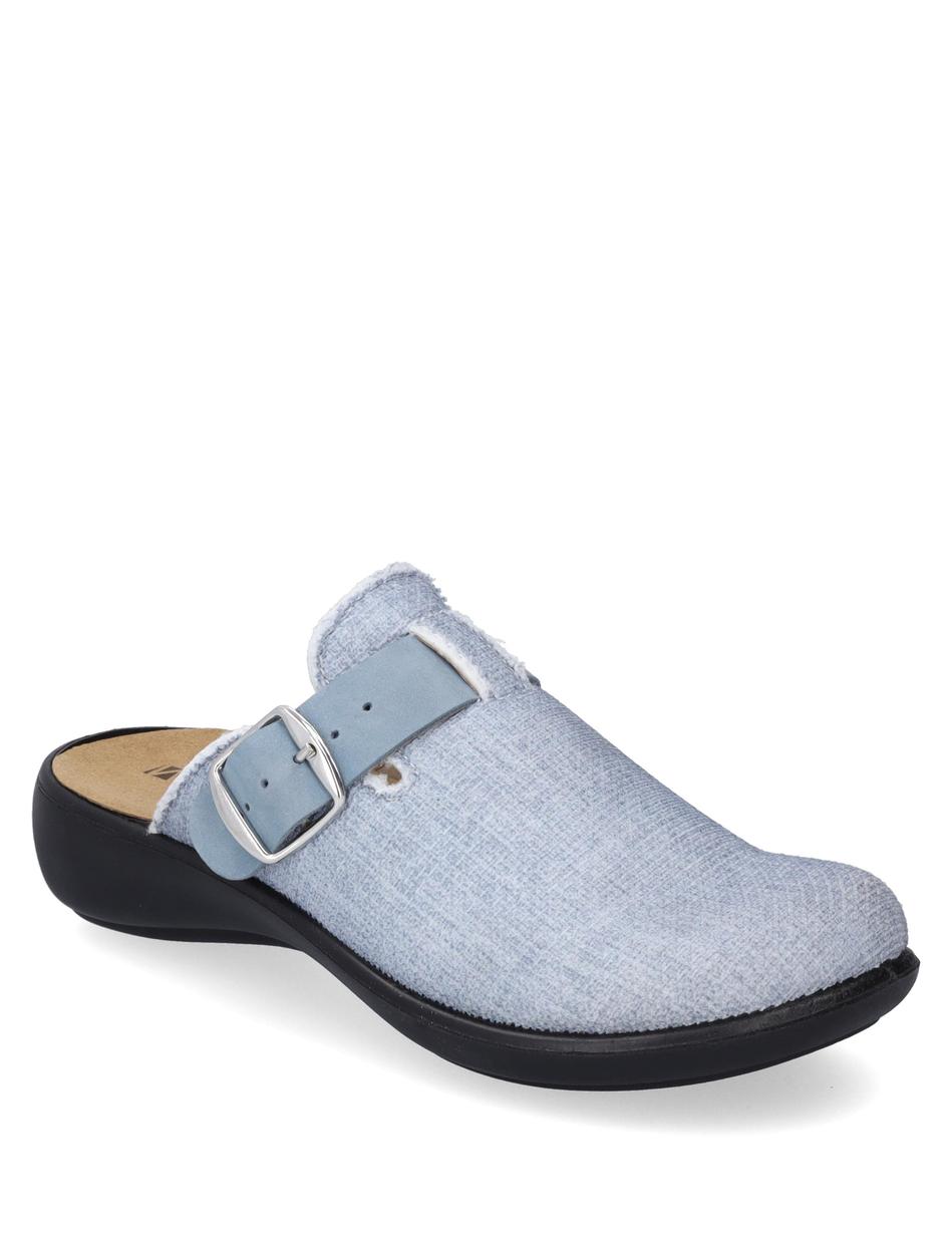 Hausschuh Korsika 307, jeans-kombi