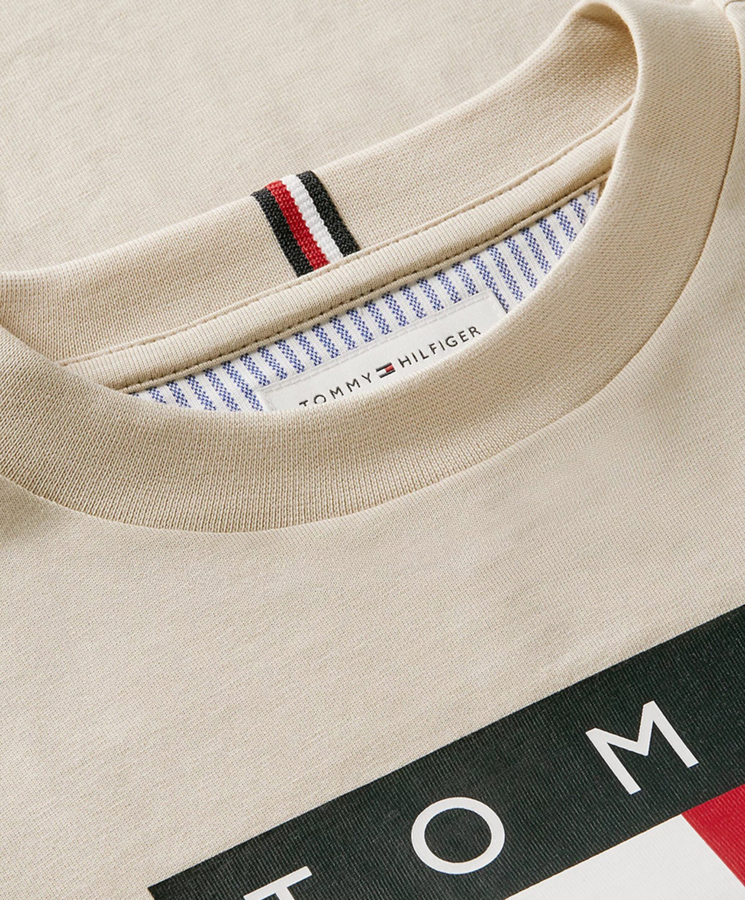 Tommy Hilfiger Jongens T-shirt beige