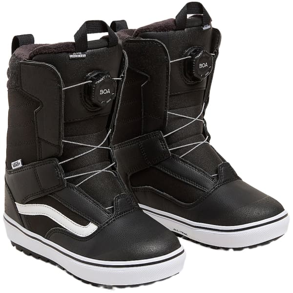 Boots snowboard VANS JUVIE LINERLESS BLACK/WHITE