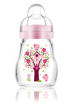 MAM Feel Good Glasflasche 170ml 0  Monate 1 Stk