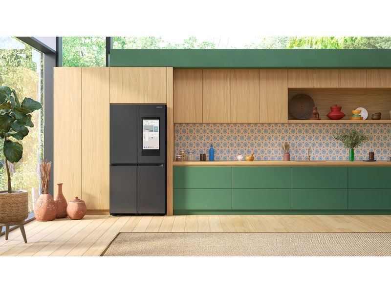 Samsung Foodcenter RF9000D French Door AI Family Hub Anthra Side by Side Kühl- und Gefrierteil