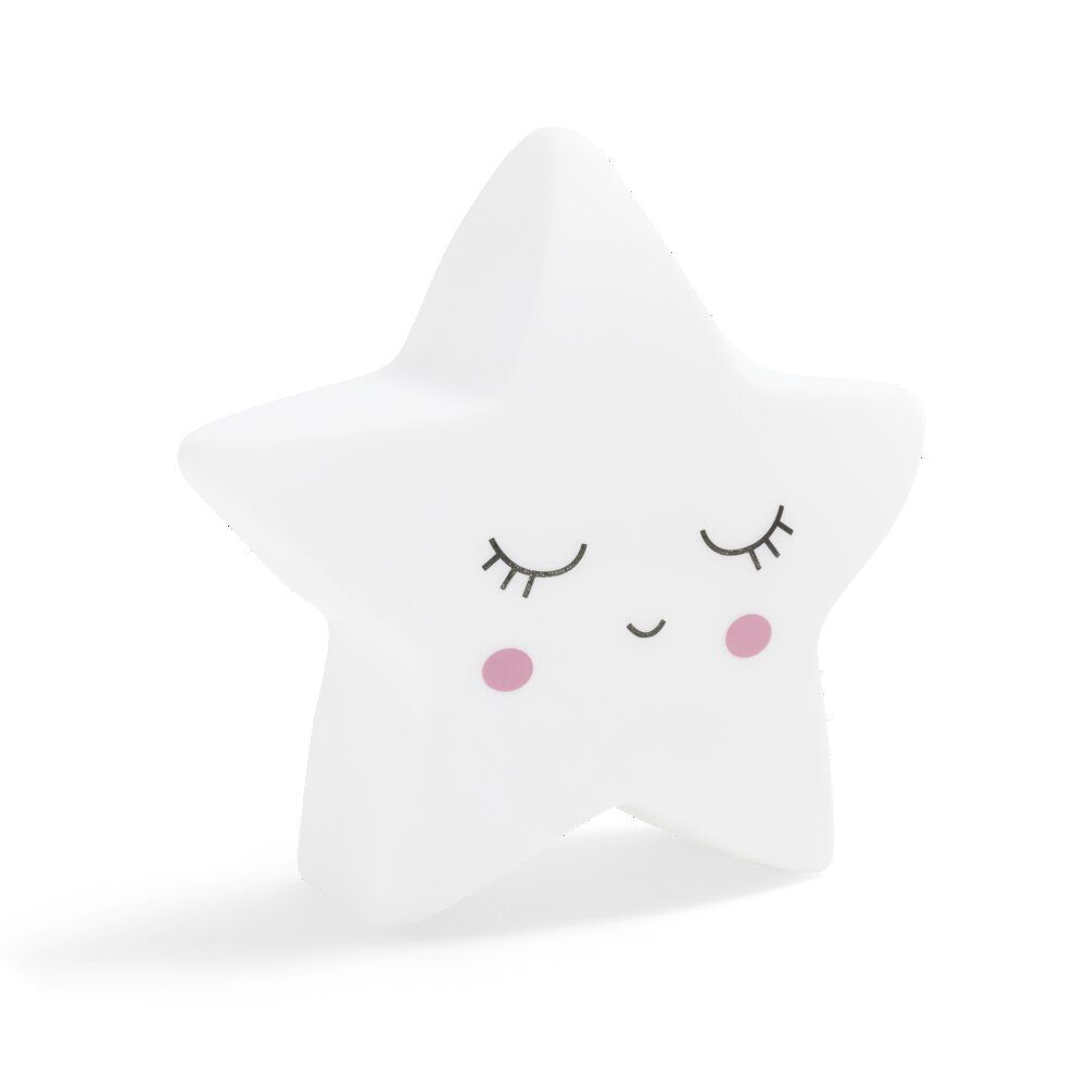 Veilleuse à LED ourson/lune/étoile H12,5cm-3 modèles