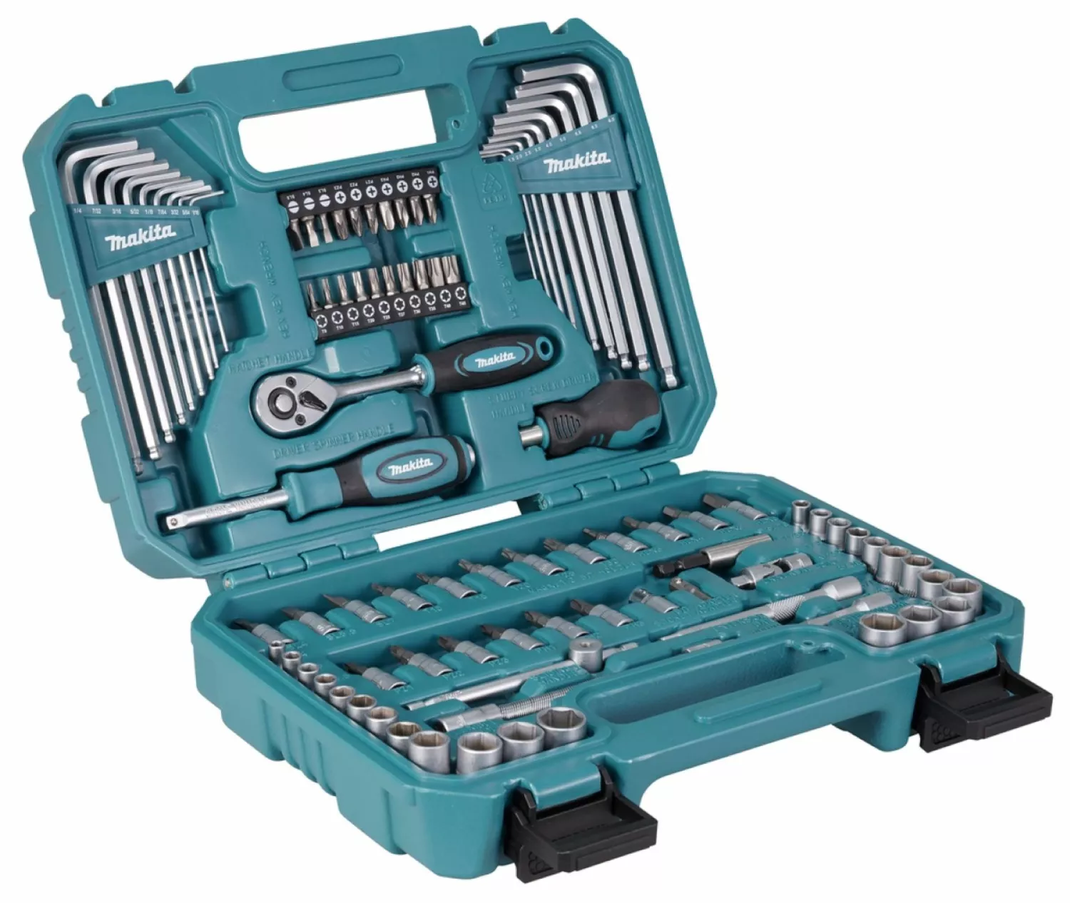 Makita E-15752 Gereedschapset in koffer - 91-delig