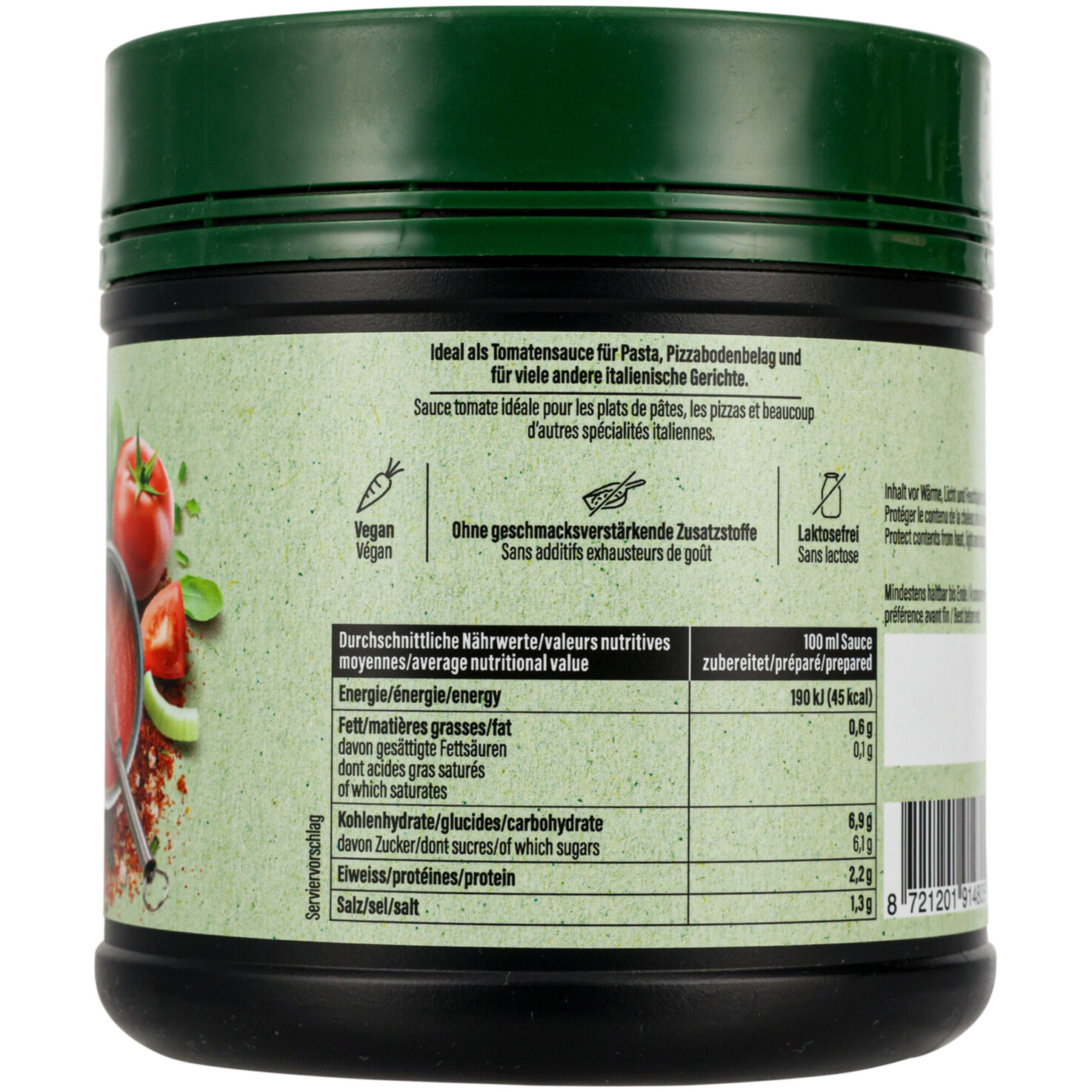 Oswald Naturschätze Tomaten Sauce Instant