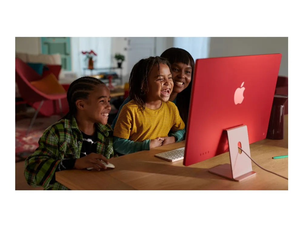 Apple iMac with 4.5K Retina display - Alt-i-én M4 - RAM 24 GB - SSD 512 GB - Apple M4 10-core - Gigabit Ethernet, IEEE 802.11ax (Wi-Fi 6E), Bluetooth 5.3 - macOS Sequoia 15.0 - skærm: LED 24