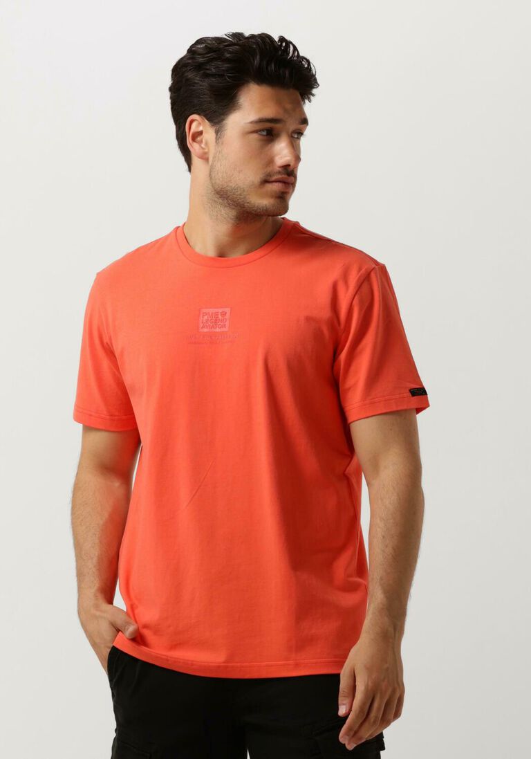 PME LEGEND rode pme legend t-shirt short sleeve r-neck cotton elastan jersey