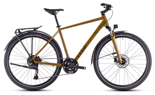 VTC Cube Nature Pro Allroad Shimano Cues 10V 700 mm Vert Willow 2025