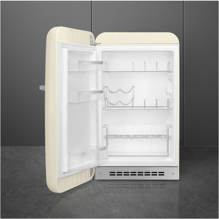 SMEG Stand-Kühlschrank 50's Retro Style FAB10HLCR5 Creme