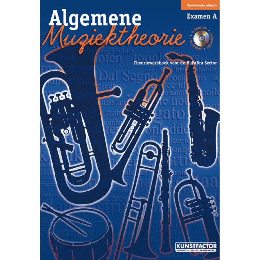 Hal Leonard Algemene Muziektheorie Examen A theoriewerkboek voor HaFaBra