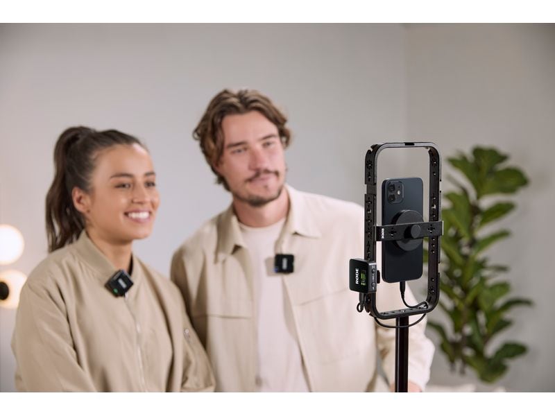 Rode Wireless GO Gen 3 Kompaktes drahtloses 2-Kanal Mikrofonsystem