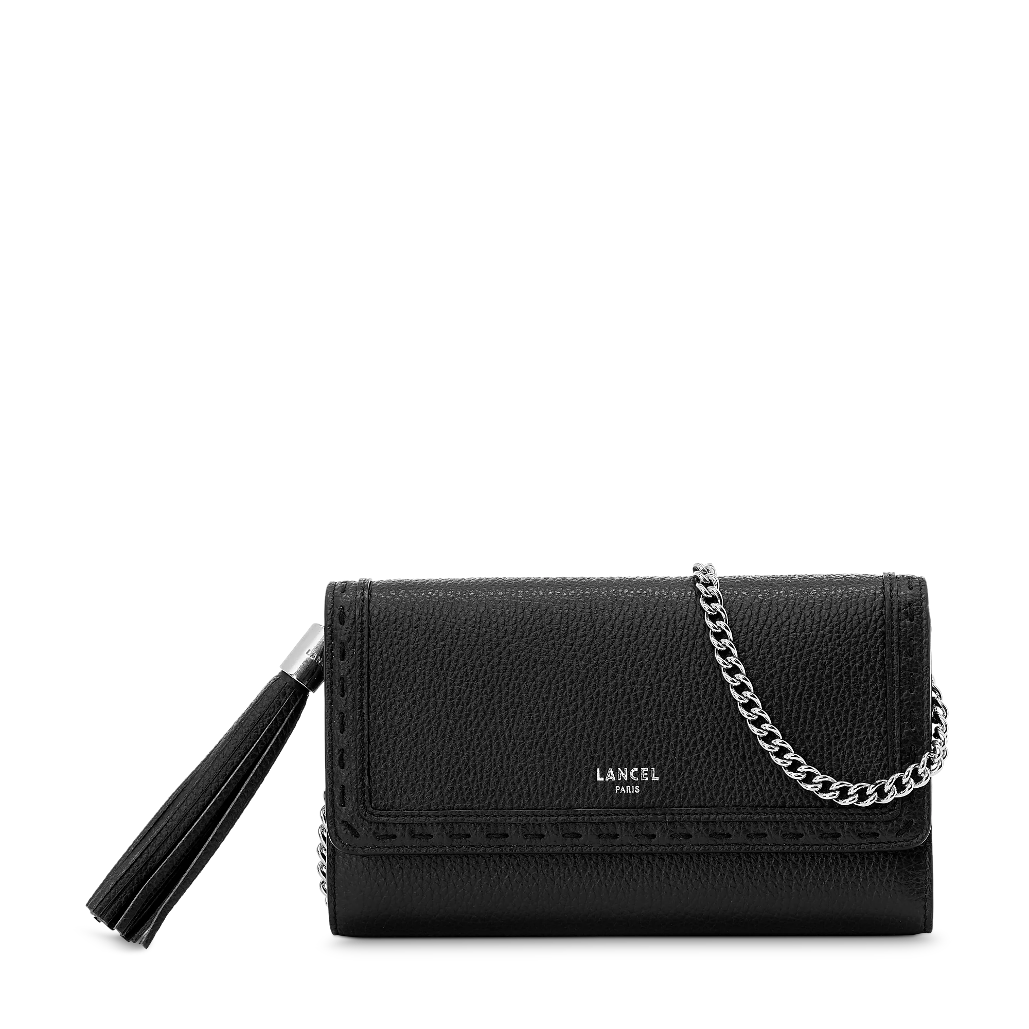 Portefeuille chaîne Premier Flirt de Lancel-Noir