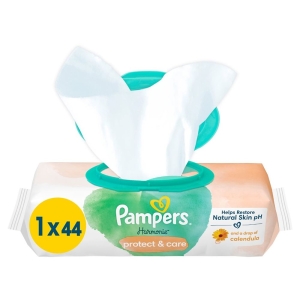 Pampers Feuchte Tücher Harmonie Calendula, 44 Stück