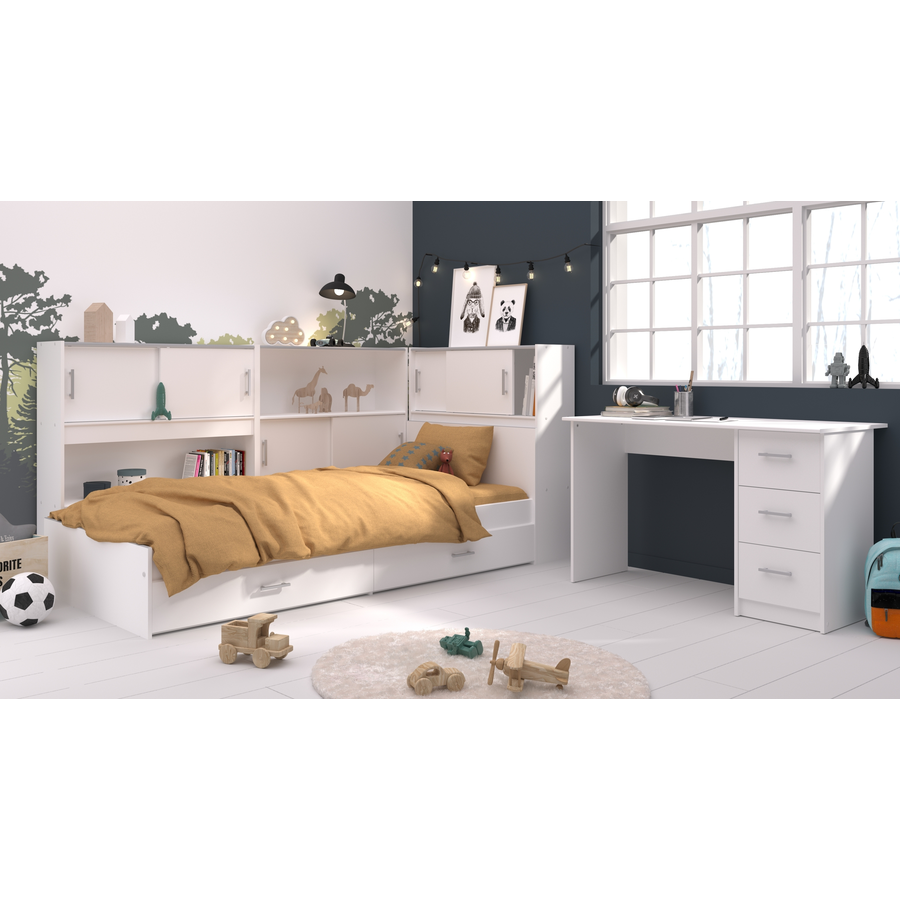 Parisot Kinderzimmer 3-tlg Snoop 2 Weiß Weiß