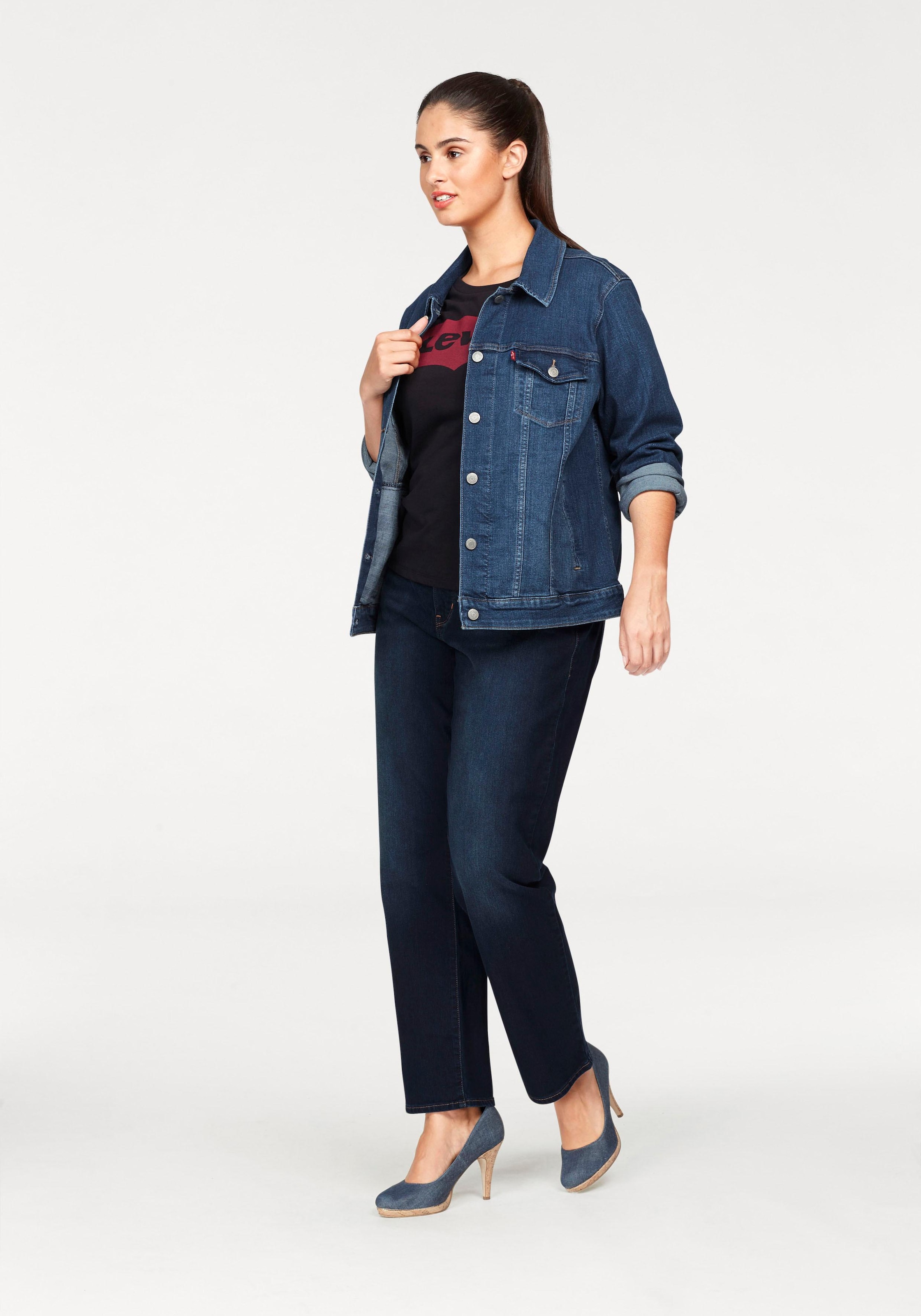 Levi's® Plus T-Shirt »Perfect Tee« mit Batwing-Logo