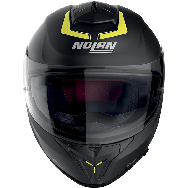 Nolan - Casque N80-8 Staple N-Com Noir / Jaune
