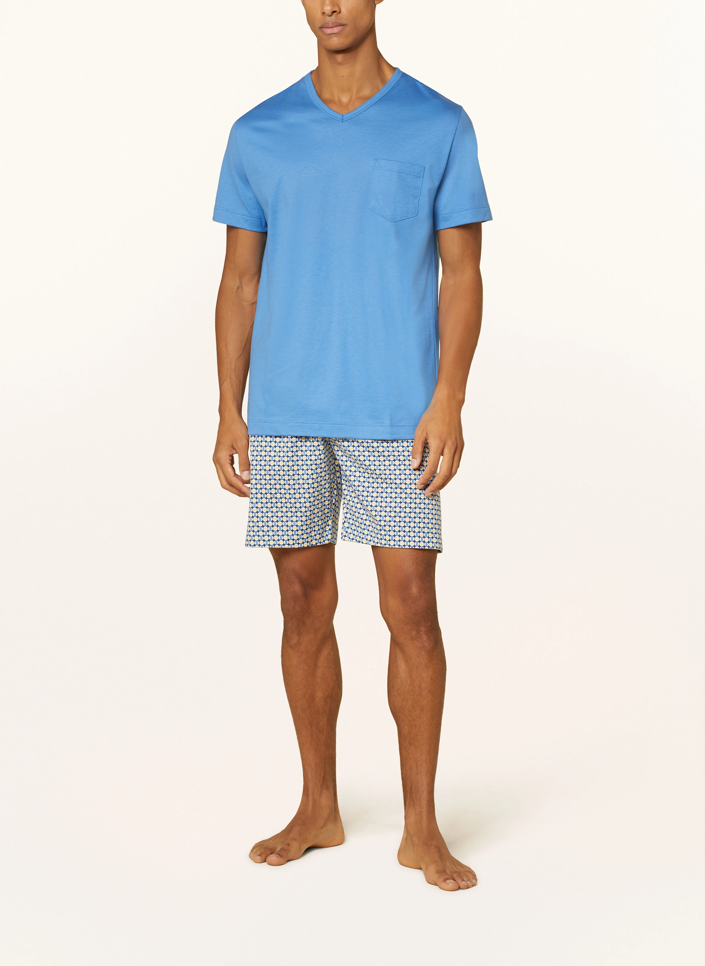 mey Shorty-Schlafanzug Serie SUMMER GEO