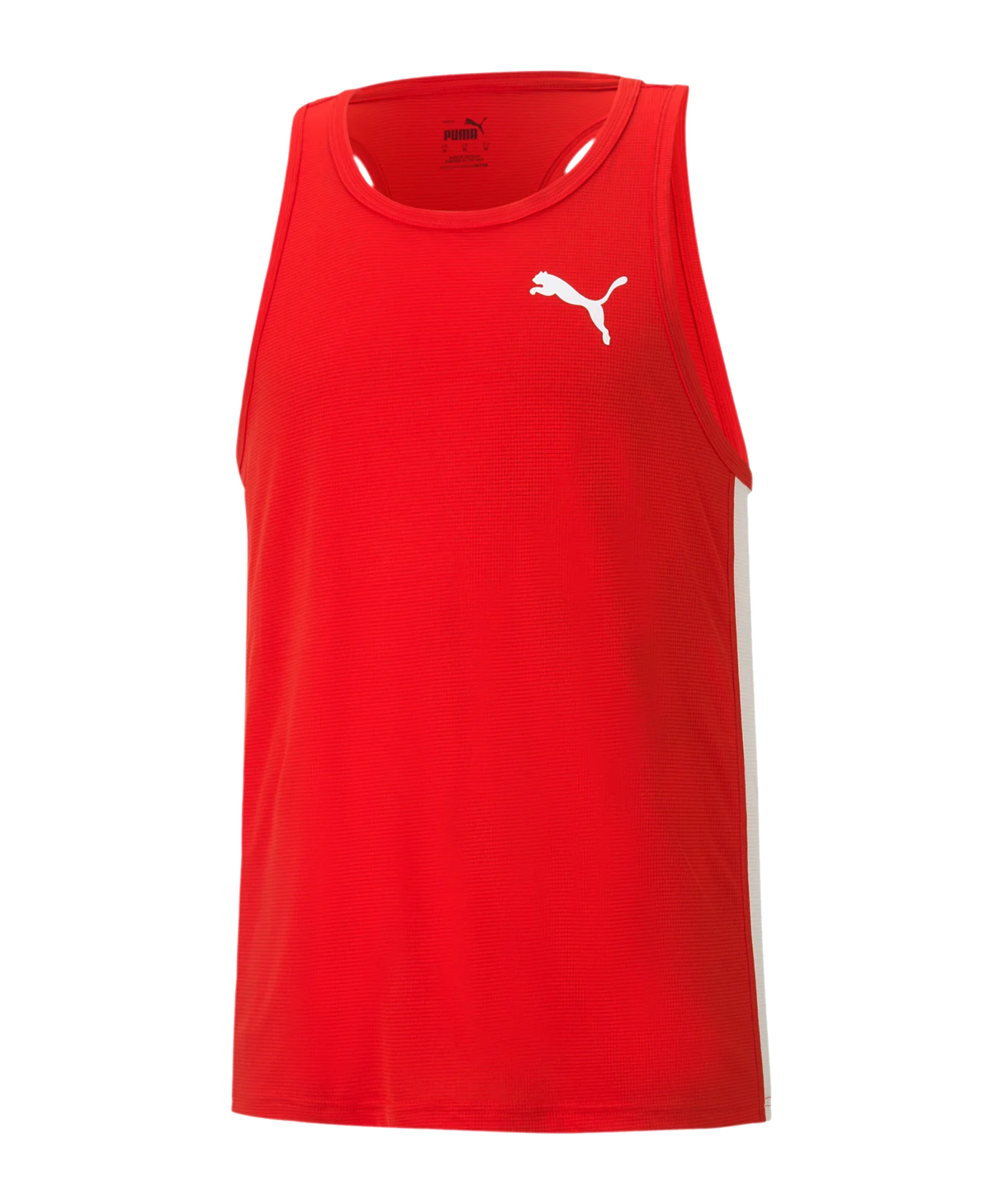 PUMA Cross the Line 2.0 Singlet Rot Weiss F05