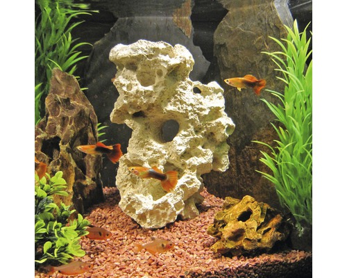Aquarium decoratie steen Zanzibar Rock medium 1 stuk