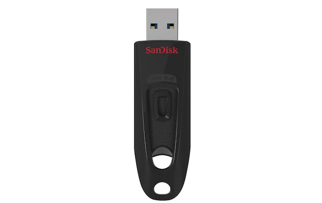 Sandisk USB-Stick »Ultra Flash USB 3,0 128 GB« (128GB GB Lesegeschwindigkeit 100 MB/s)