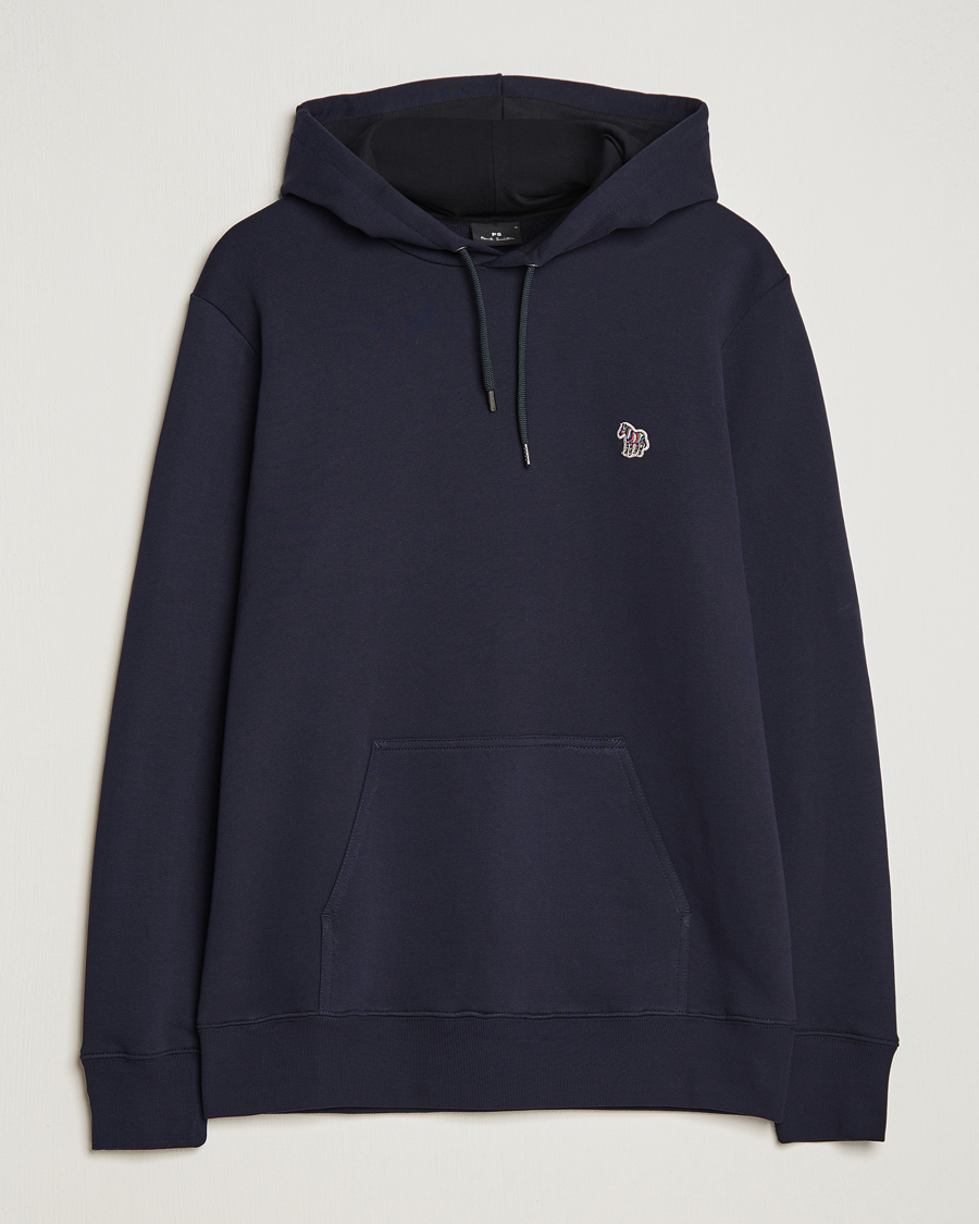 PS Paul Smith Zebra Organic Cotton Hoodie Navy