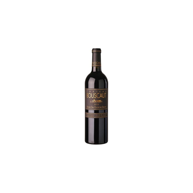 Château BOUSCAUT Rouge 2018 - Pessac-Léognan Rouge - Cru Classé - par Caisse bois de 6 bouteilles 75 cl