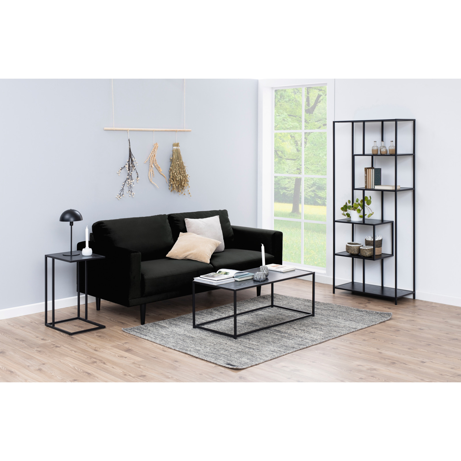Beistelltisch Wade MDF Wildeiche 43 x 63 x 35 cm