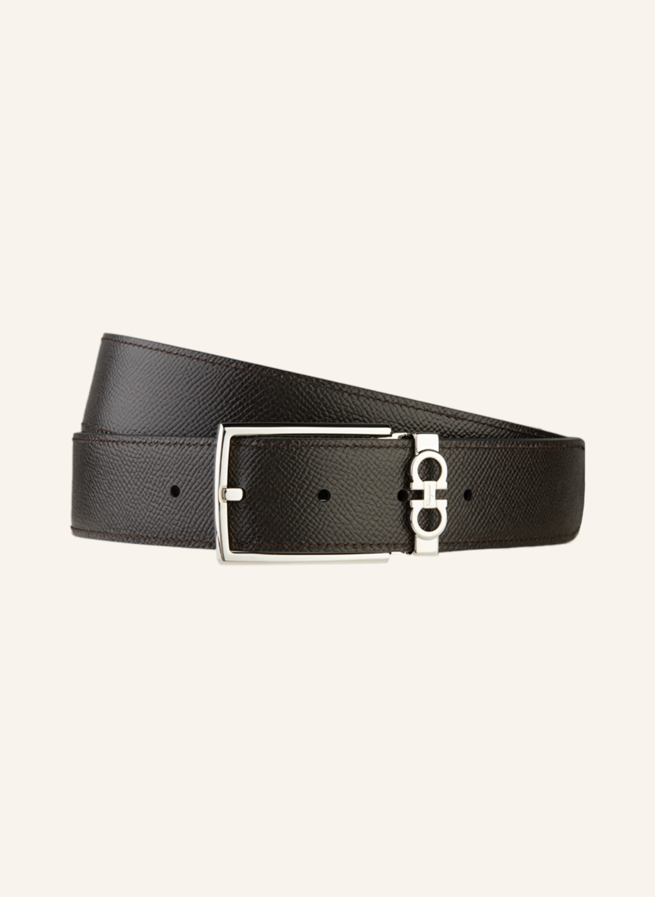 FERRAGAMO Ledergürtel zum Wenden