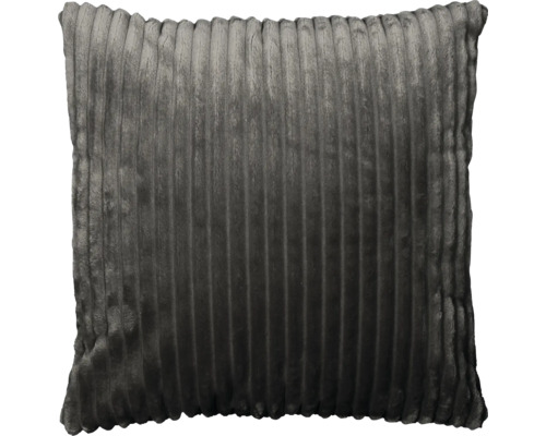 Kussen Dez Cord donkergrijs 60x60 cm