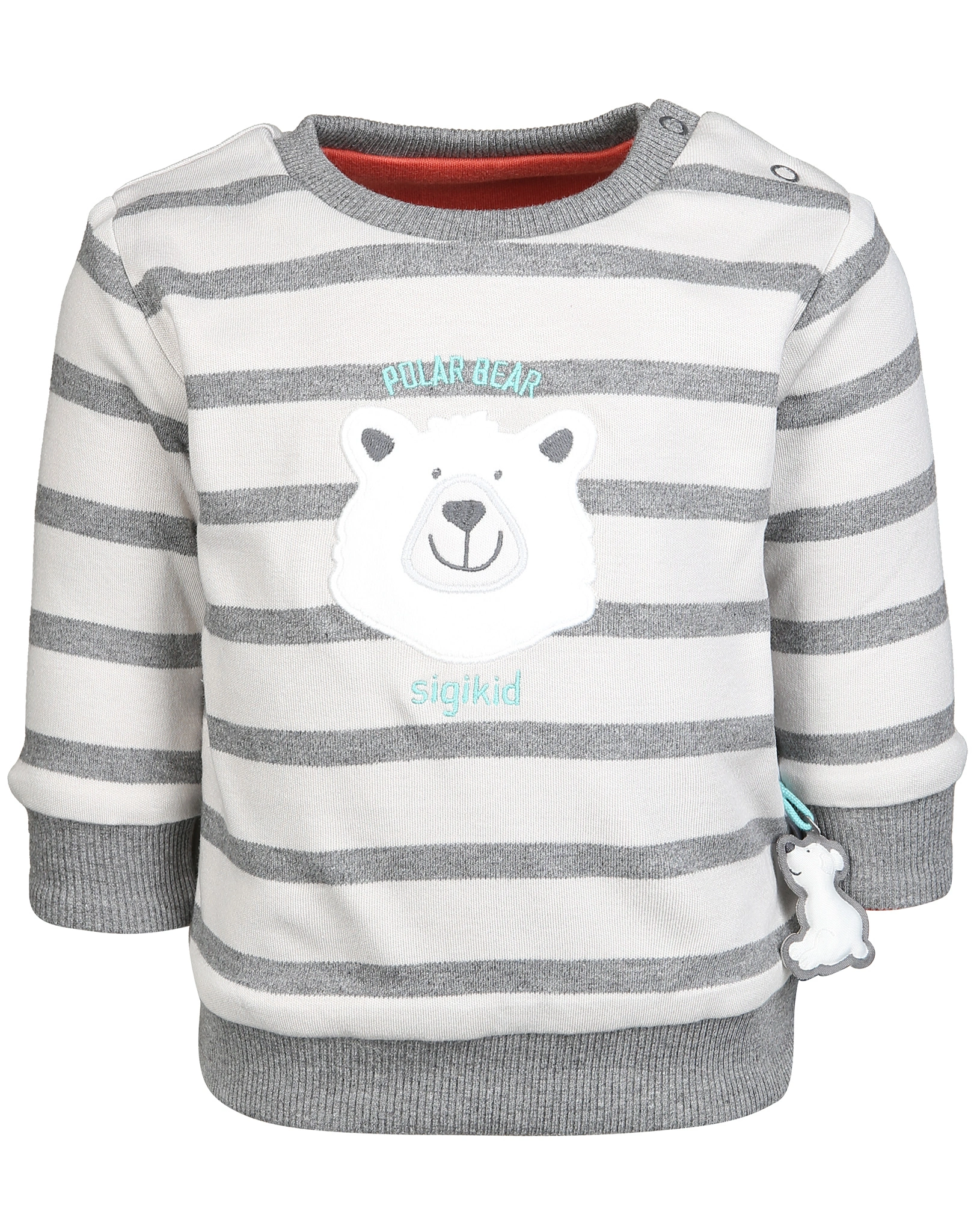 Wende-Sweatshirt POLAR BEAR in rot