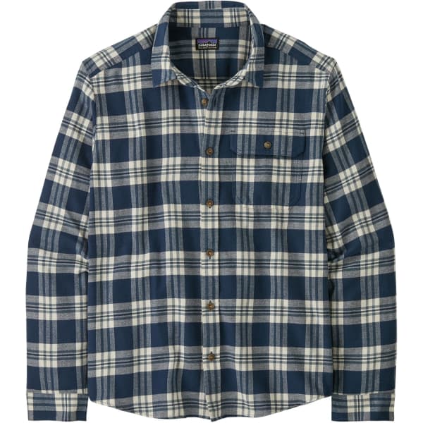 Chemise PATAGONIA M'S L/S LW FJORD FLANNEL SHIRT BASE CAMP: NEW NAVY