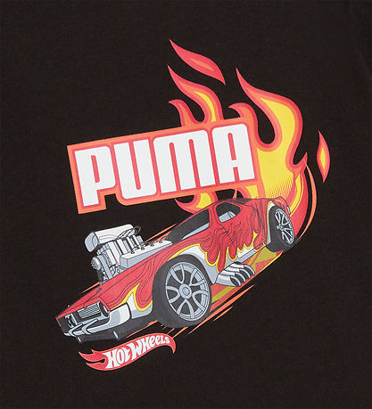 Puma x Hot Wheels T-Shirt - Schwarz