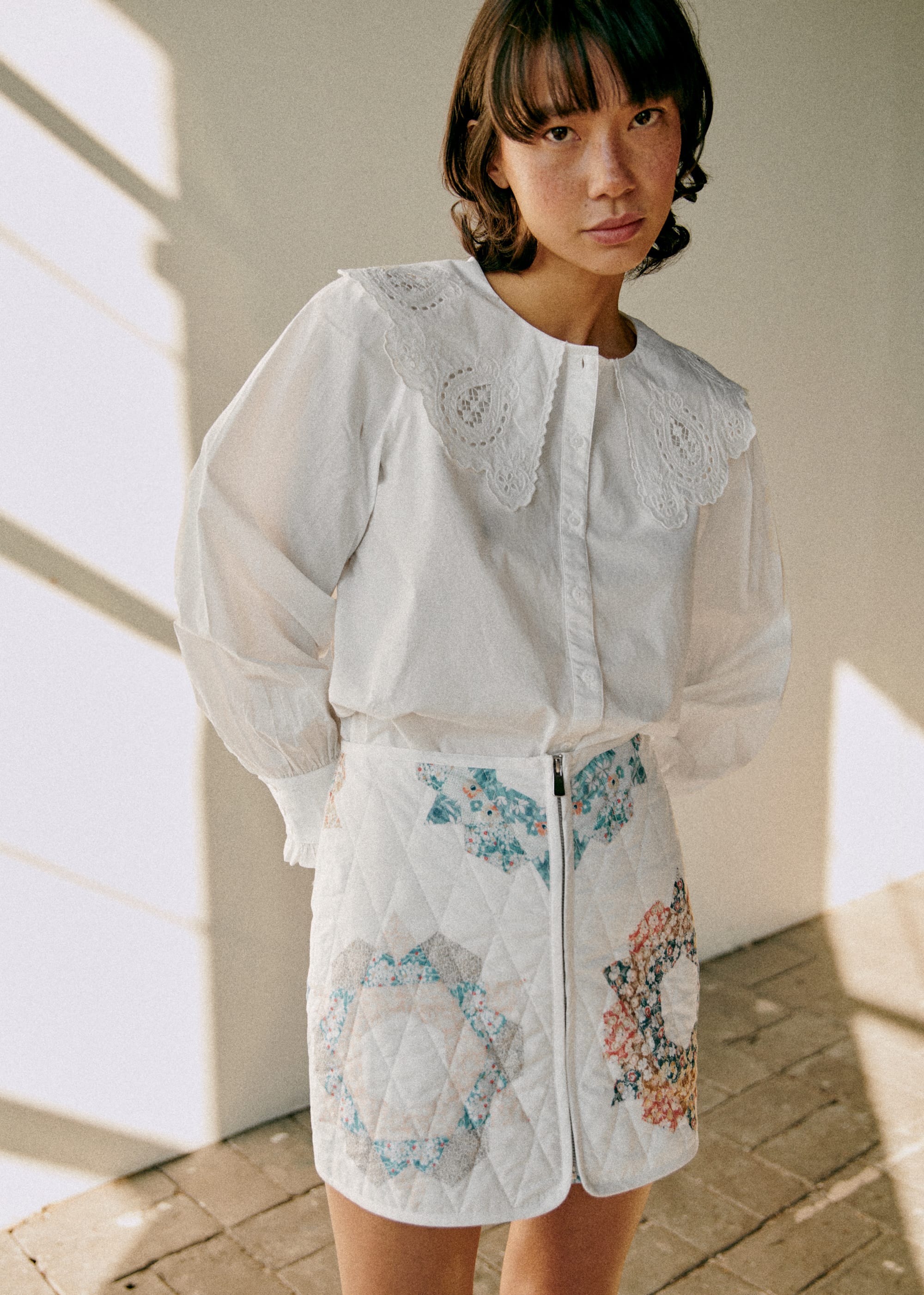 Chemise Flavie - Sézane x Sea NY - Écru - E-SHOP/CHEMISES & BLOUSES 5905245