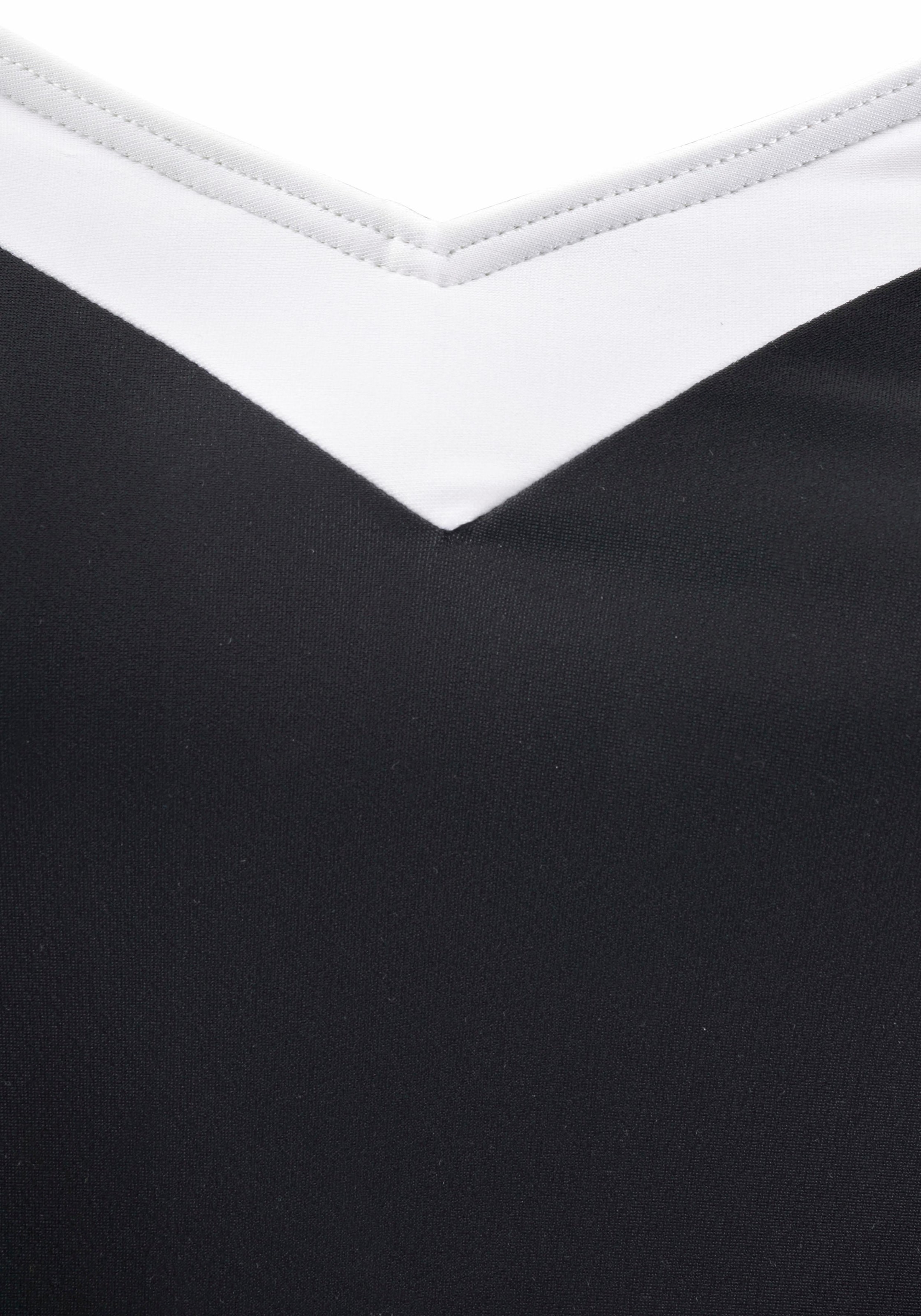 LASCANA Badekleid , mit Kontrasteinsätzen und Shaping-Effekt
