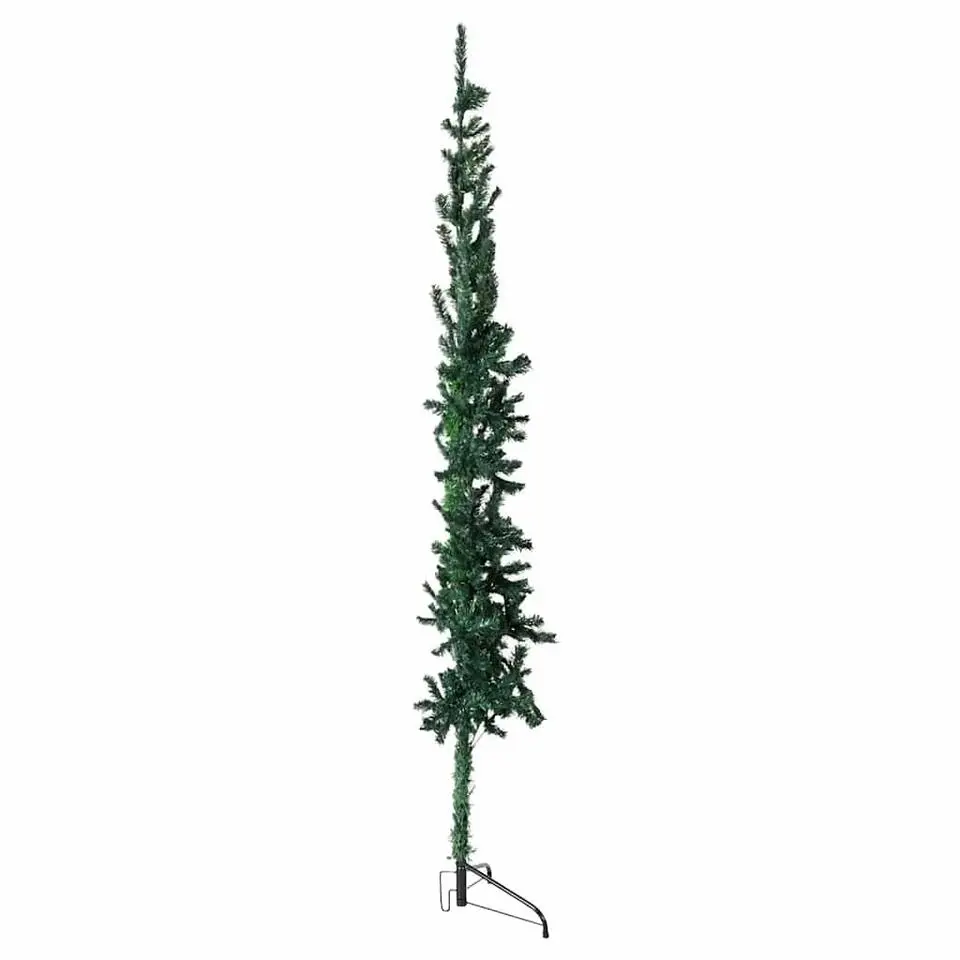 vidaXL - Halve Kunstkerstboom - Groen - 120 cm