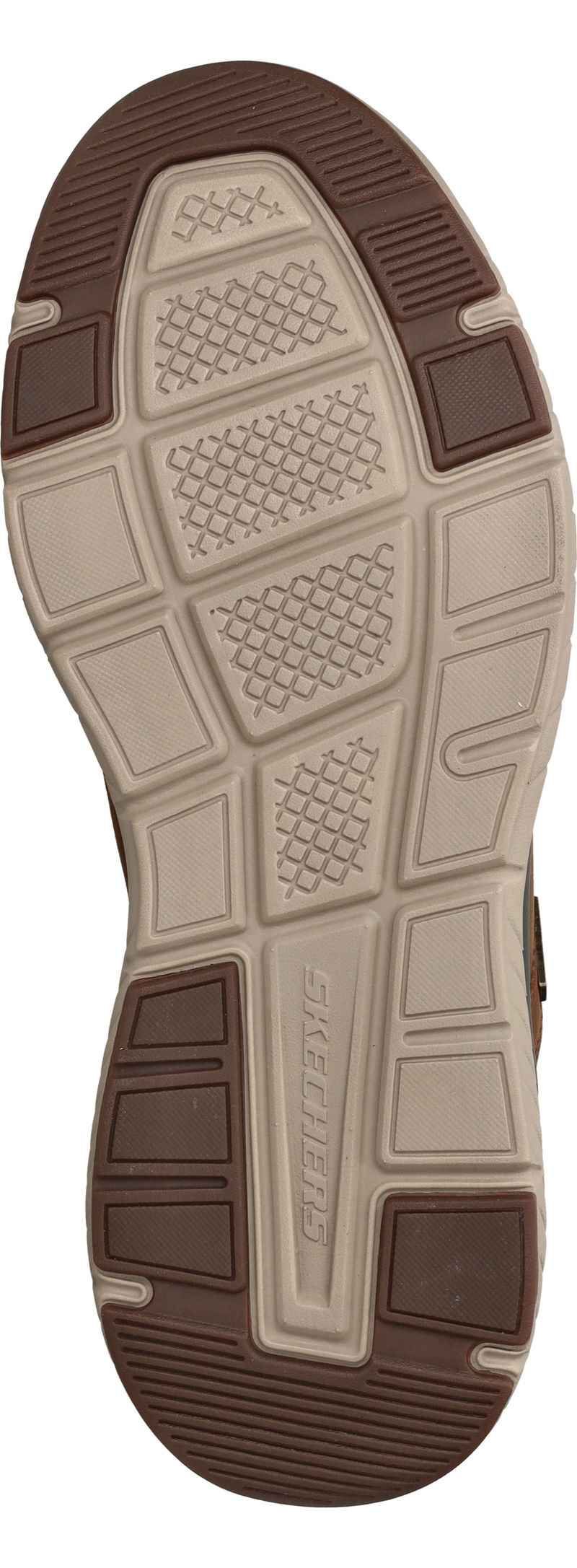 Skechers Arch Fit Crosser Waterproof Sneakers Bruin Heren