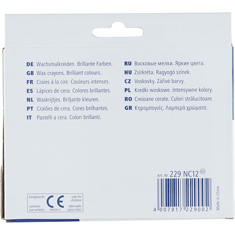 Staedtler nc jumbo voksfarver 12. ass