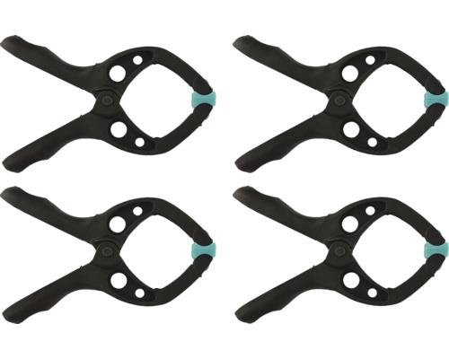 Veerklem Wolfcraft Micro-Fix 30-40 mm verpakking van 4