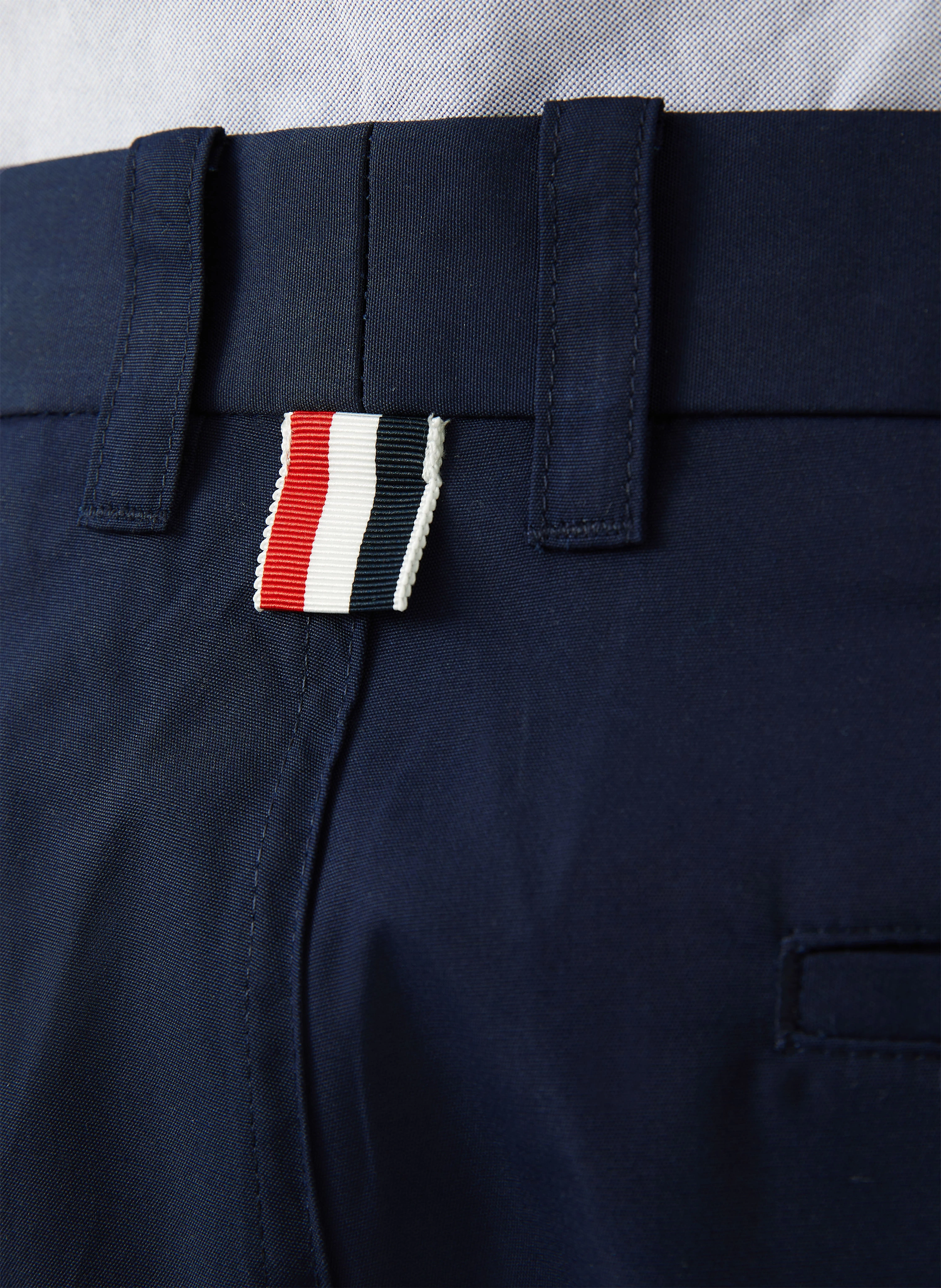 THOM BROWNE. Chinoshorts Extra Slim Fit