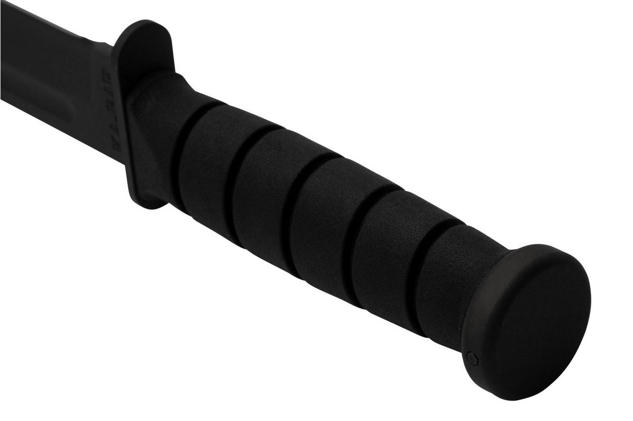Spartan KA-BAR SB54 CPM MagnaCut, Black, Black Kydex Sheath, vaststaand mes